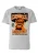 LOGOSHIRT Shirt ‘Star Wars’  grijs / oranje / zwart