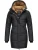 Ragwear Wintermantel ‘Relive’  zwart