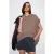 Oversized Geribbelde Gebreide Sweatervest