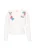 IZIA Gebreid vest ‘Fashion Look’  azuur / donkergroen / pink / offwhite