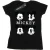 Li-cense Disney dames mickey mouse vier hoofden katoenen t-shirt
