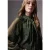 Street One Studio Dames Chiffon blouse met strik in Groen
