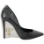 Dolce Gabbana Pumps Hakken Zwart Leer
