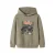 NAME IT KIDS rechtvallende hoodie met print – groen