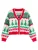 Next Gebreid vest ‘Christmas Tree’  goud / groen / rood / wit