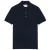 Lyle & Scott tonaal Eagle marineblauw poloshirt