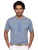 T-shirt BOSS Orange blauw met opdruk korte mouw