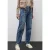 Street One Dames Jeans met gallonstrepen in Blauw