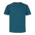 Russell Heren Klassiek Gekamd Katoen Zwaargewicht T-shirt (Benzineblauw)