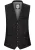 STOCKERPOINT Klederdracht gilet ‘Piero’  stone grey / zwart