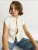 Bianco Lucci Gebreide bodywarmer  wit