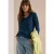 Longsleeve met V-hals