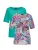 Goldner Shirt  neonblauw / gemengde kleuren