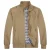 Heren Bomberjack met opstaande kraag, overgangsjack voor de herfst, casual sportjack Khaki