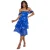 Damesjurk Goddiva Bardot Asymmetric Handkerchief
