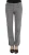 Grijze Rechte Broek met Zijstripe Detail