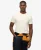Athletic Relaxed T-shirt met Reliëfopdruk White