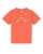 watabout.kids Shirt ‘Yellow Bike’  geel / grijs / koraal / zwart
