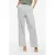 VILA wide leg high waist casual broek grijs