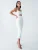 BWLDR Jurk ‘ADI MIDI DRESS’  wit