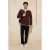 TRENDYOL MAN Heren Bruin Effen Lang Oversized Sweatshirts