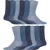 IOMI – 12 paar Gentle Grip Top Diabetische Sokken – Blauw