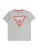 GUESS Shirt  lichtgrijs / rood / wit