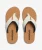 Cork Graphic Teenslippers Wit