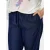 ONLY CARMAKOMA wide leg high waist casual broek dark blue denim