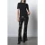 French Connection Roshene Sequin Flare Trousers Black Sequin Multi