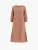 AmourLinen Jurk ‘Amalia’  lichtbruin