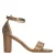 POSH by Poelman Laurie imitatieleren sandalen met blokhak – brons