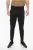 Verborgen sluiting NATE Skinny Fit Cargo-broek in zwart