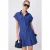 TRENDYOLMİLLA Dames Donkerblauw Effen Kort / Mini Kort Blousejurk Jurken