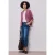Street One Dames Basis blazer in Roze
