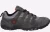 Hi-Tec Quadra II Heren Suède Wandelschoenen In Houtskool/Levendig Rood