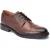 Base London Magnus Leren Herenschoenen In Verbrand Bruin Oxford-Model