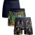 Muchachomalo Jongens 3-pack boxershorts pussboots wizardoz