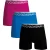 Muchachomalo Heren 3-pack boxershorts microfiber