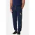 Jan Vanderstorm regular fit joggingbroek Plus Size met tekst – donkerblauw