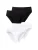 SCHIESSER Slip ‘Essentials’  zwart / wit
