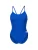 ARENA Badpak ‘Lace Back Solid’  blauw / wit