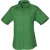Premier Popeline blouse met korte mouwen / Gewoon werkoverhemd (Smaragd)