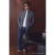 TRENDYOL MAN Heren Donkerblauw Geruit Lang Regular fit Overhemden