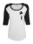 Merchcode Banksy – Brandalised Banksy’s Graffiti Balloons Raglan top – S – Wit/Zwart