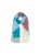 Noolur Sjaal  blauw / bruin / groen / wit