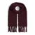PIECES sjaal PCNIKITA bordeauxrood