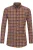 Redmond Casual Flanellen Overhemd rood, Ruit