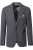 Venti Blazer blauw, Effen