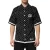 Dolce & Gabbana Zwarte Polka Dots Korte Mouwen Col Polo T-shirt